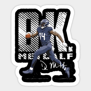 D.K. Metcalf Seattle Bold Sticker